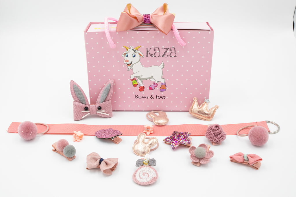 Kids Signature Hair Accessories – A 12-Piece Treasure Box of Style!