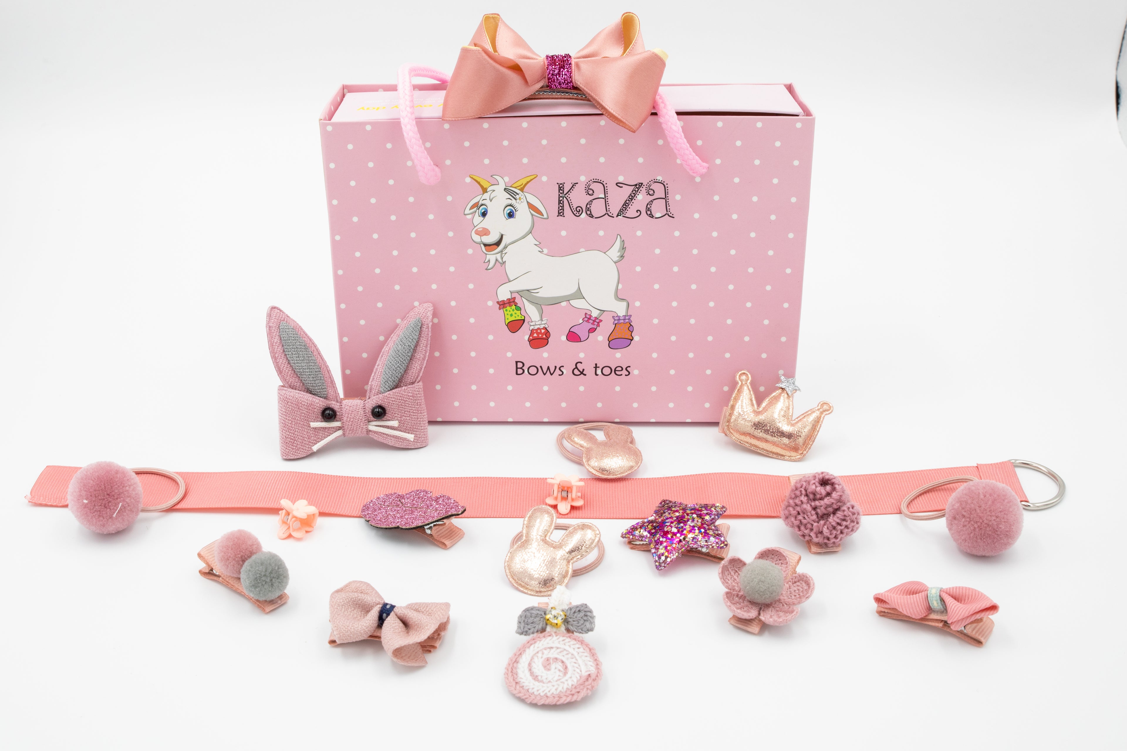 Kids Signature Hair Accessories – A 12-Piece Treasure Box of Style!
