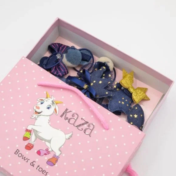 Kids Signature Hair Accessories – A 12-Piece Treasure Box of Style!